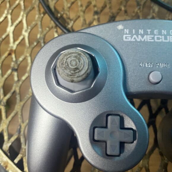 Nintendo Gamecube Platinum Silver Controller Official OEM Untested - Picture 3 of 15